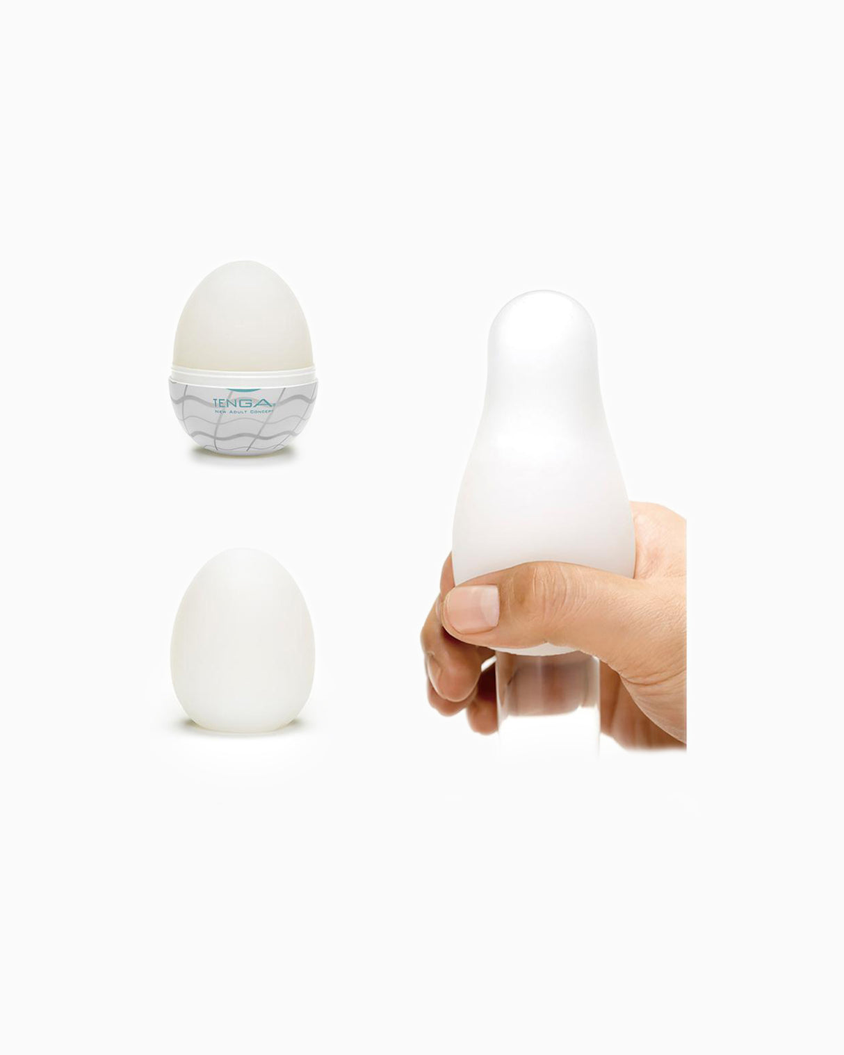 Tenga Easy Beat Egg Wavy II Masturbator