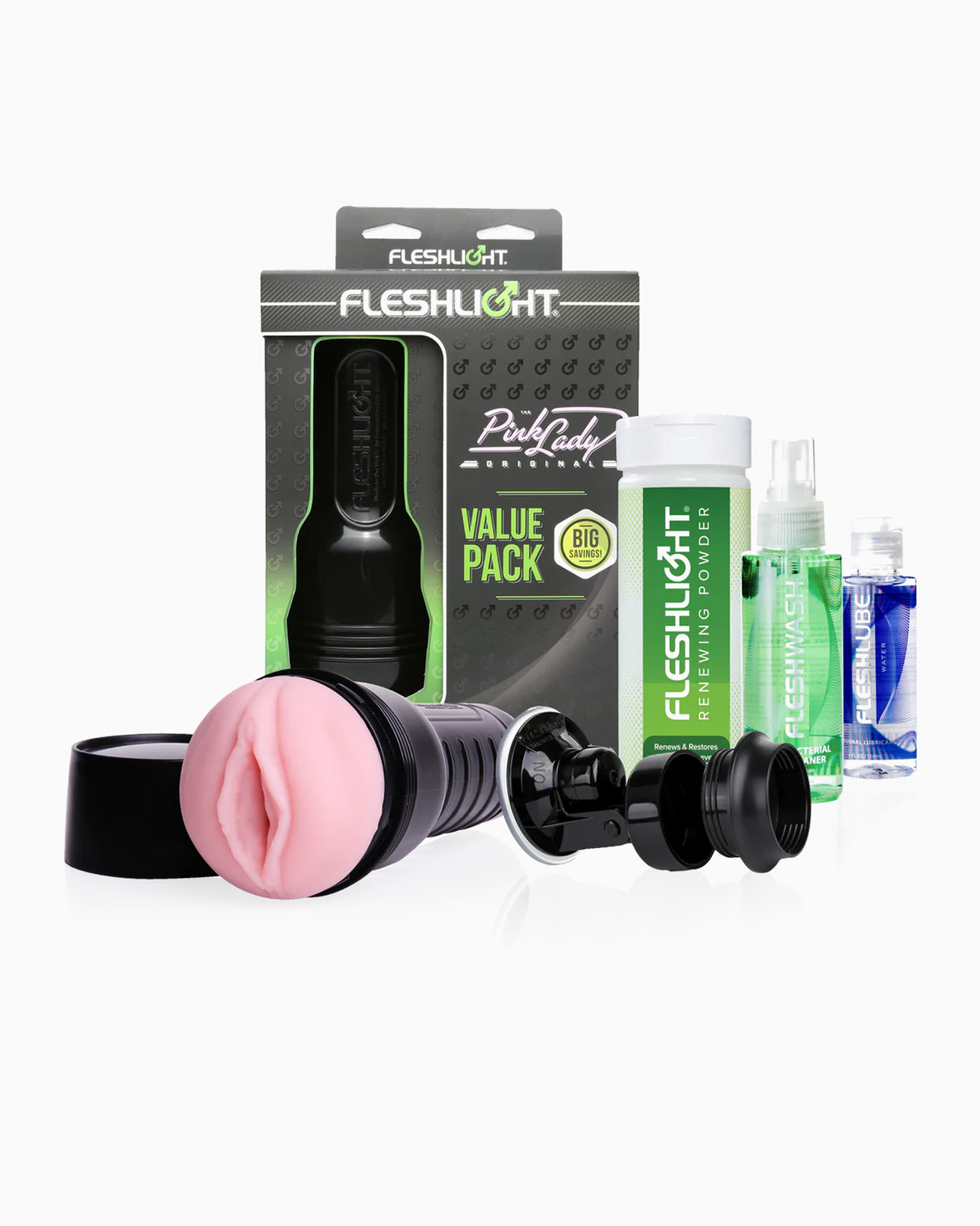 Fleshlight Originals Pink Lady Masturbator Value Pack