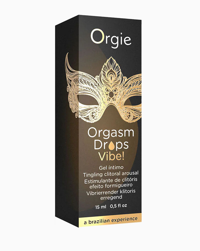 Orgie Tingling Clitoral Arousal Serum Orgasm Drops Vibe!