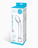 Glas Slimline G-Spot Glass Dildo, 8 Inches