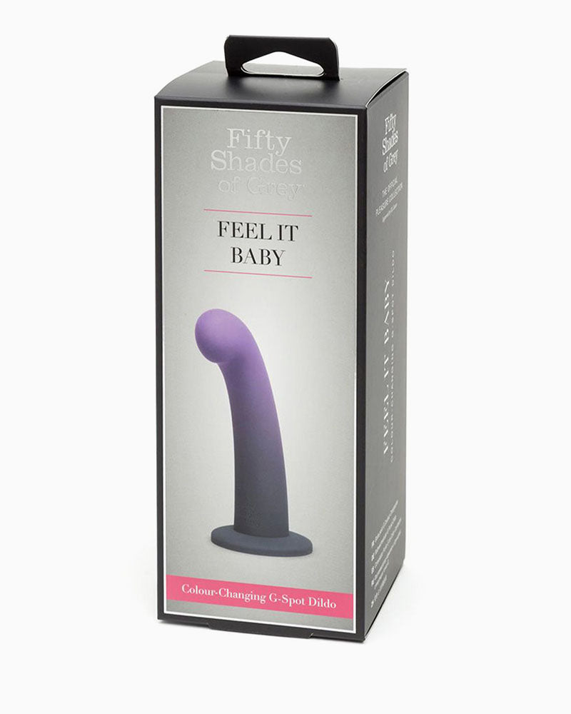 Fifty Shades of Grey Feel it Baby G-Spot Dildo, 7 Inches