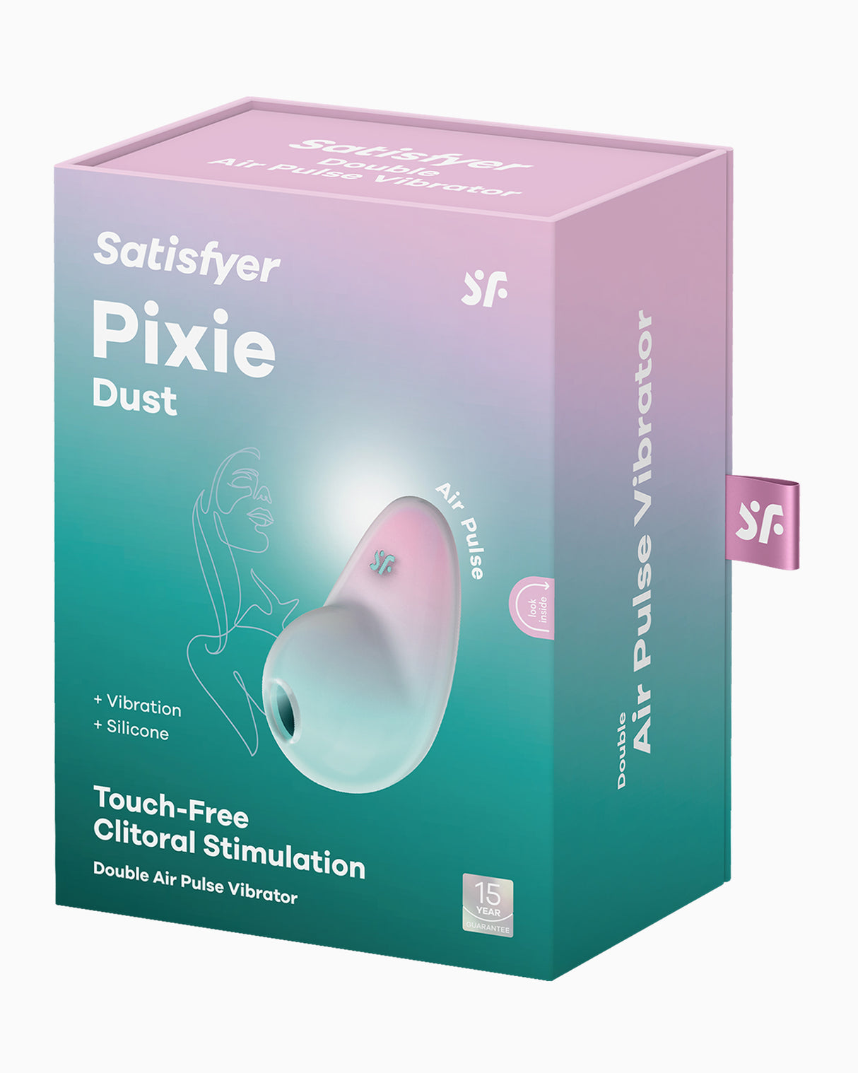 Satisfyer Pixie Dust Touch-Free Clitoral Air Pulse Vibrator