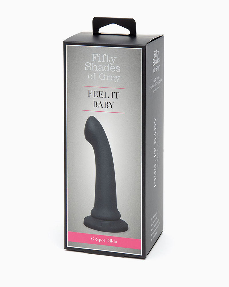 Fifty Shades of Grey Feel it Baby Silicone Dildo, 7 Inches