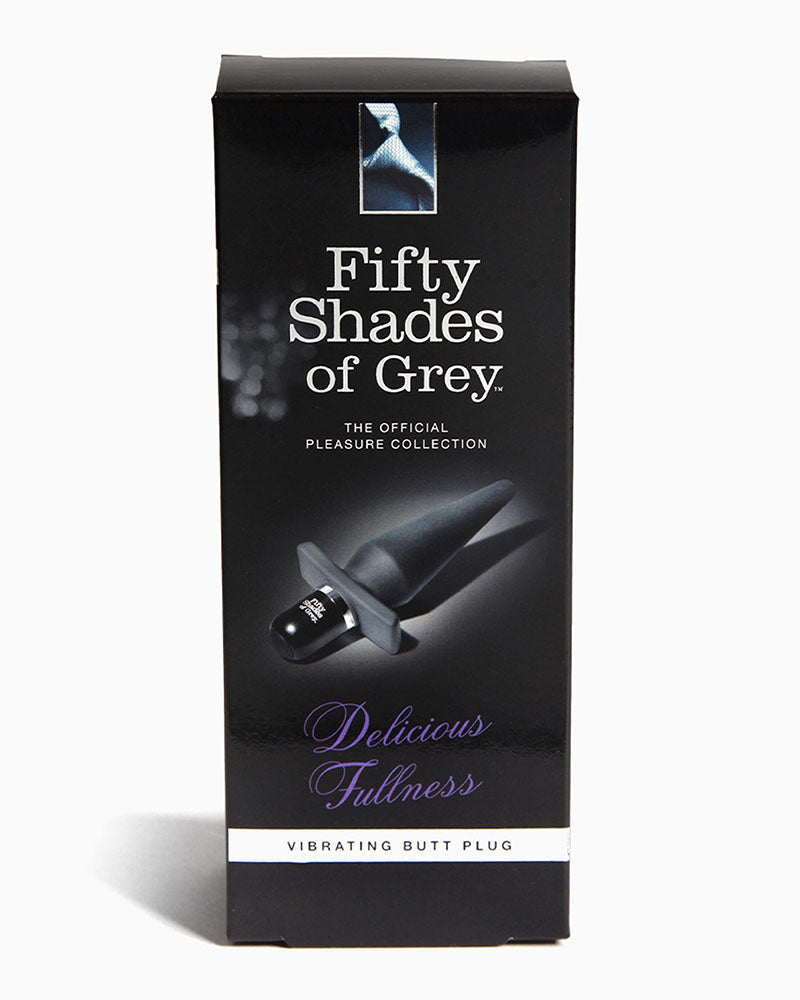 Fifty Shades of Grey Delicious Fullness Vibrating Butt Plug