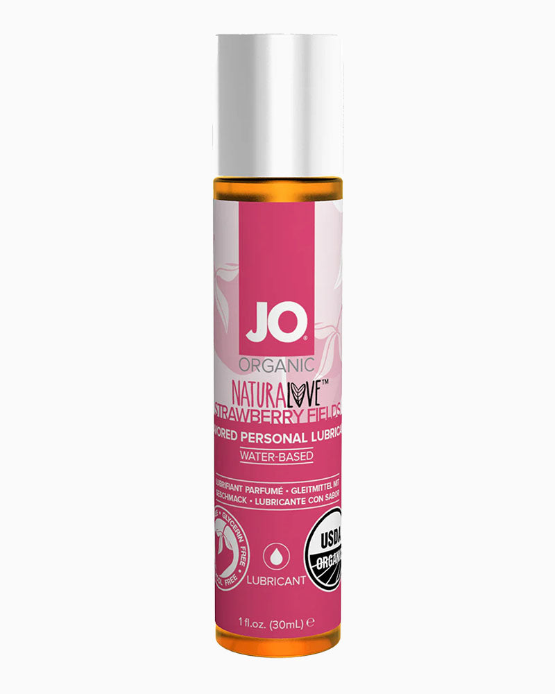 System JO Organic NaturaLove Strawberry Lubricant 30ml