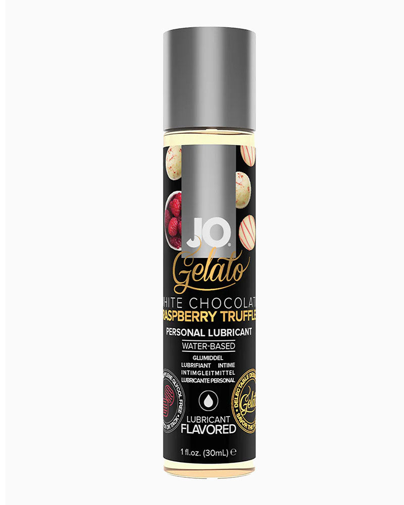 System JO Gelato White Chocolate Raspberry Truffle Water Based Lubricant 30ml