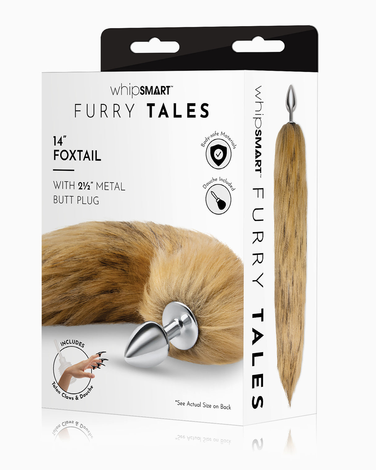 Whipsmart Metal Butt Plug Fox Tail