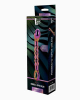 Dream Toys Ribbed G-Spot Glass Dildo, 7 Inches