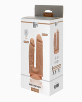 Real Love Dual Density Double Penetrating Dildo, 7.5 Inches