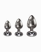 Playboy Pleasure 3 Ways Butt Plug Set