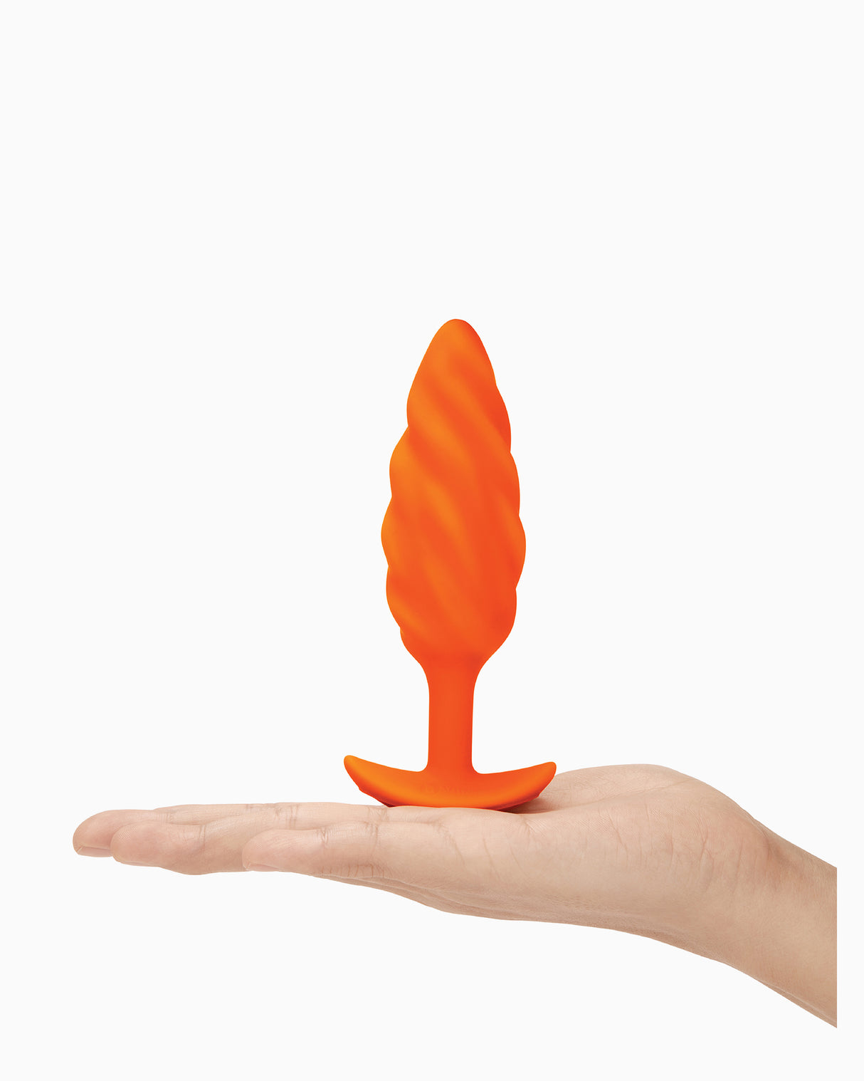 B-Vibe Swirl Textured Butt Plug