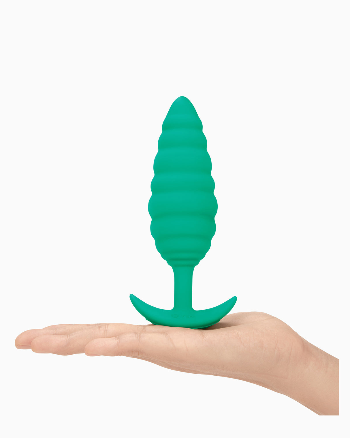 B-Vibe Twist Textured Butt Plug