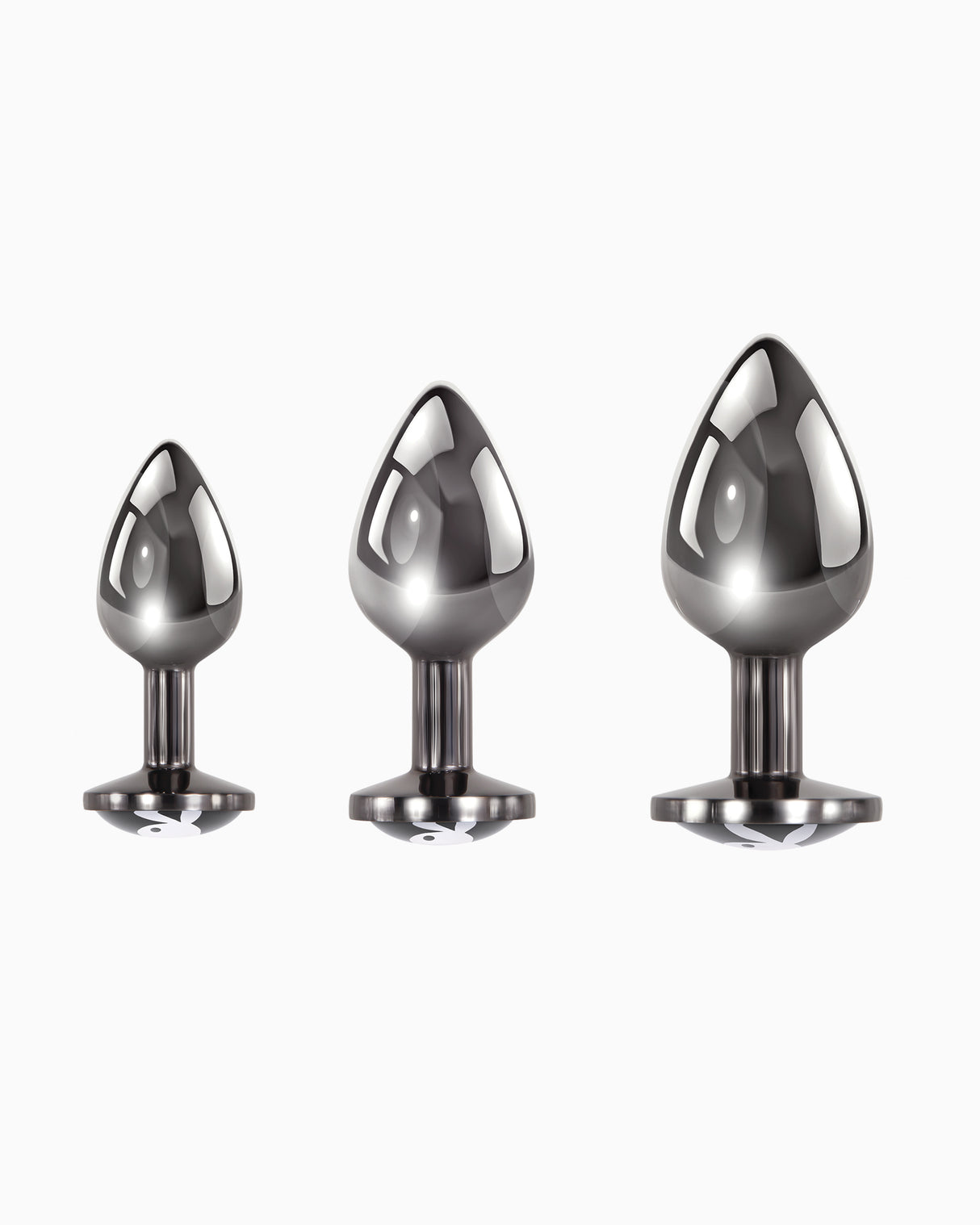 Playboy Pleasure 3 Ways Butt Plug Set