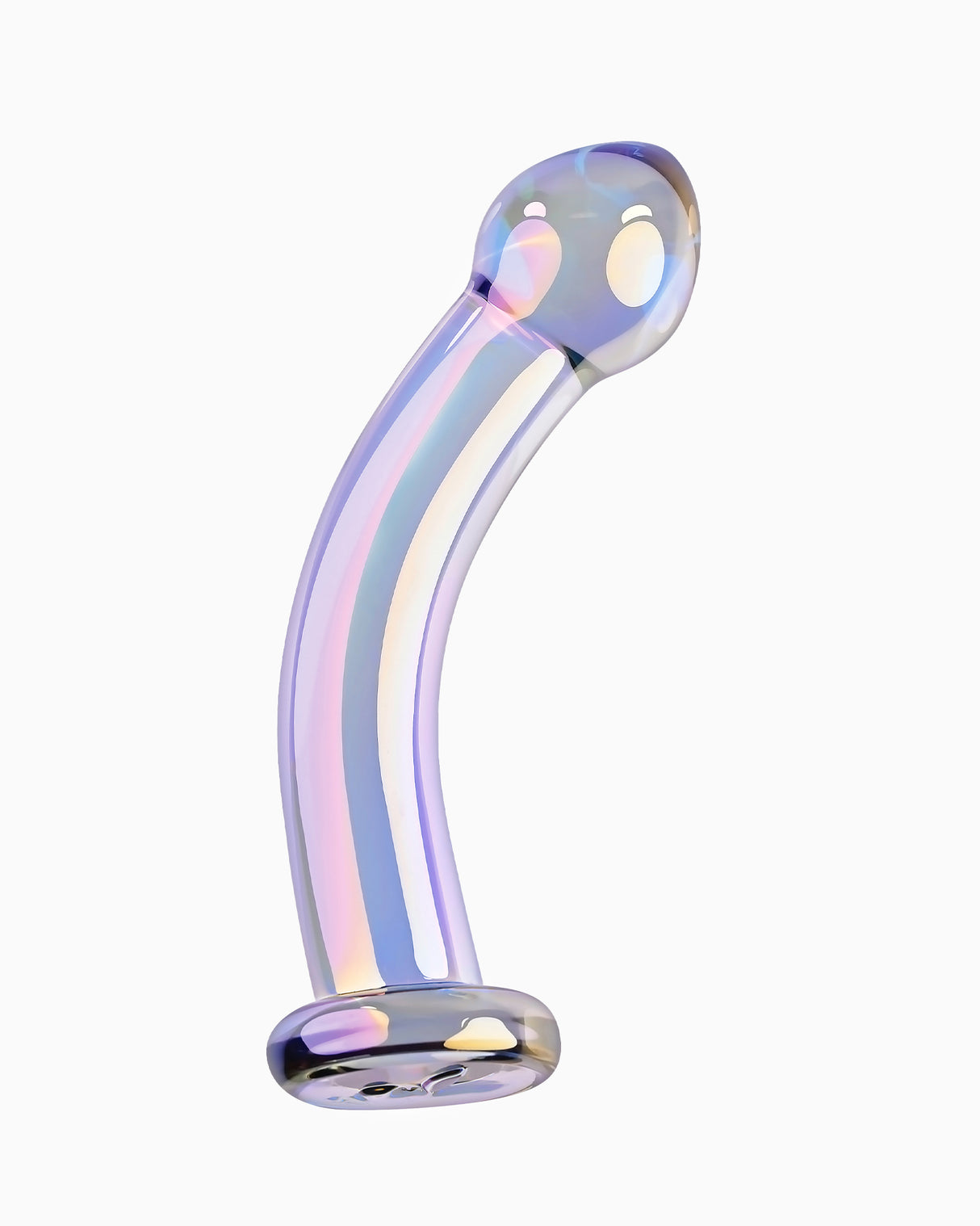 Playboy Jewels King Glass Dildo, 6.5 Inches