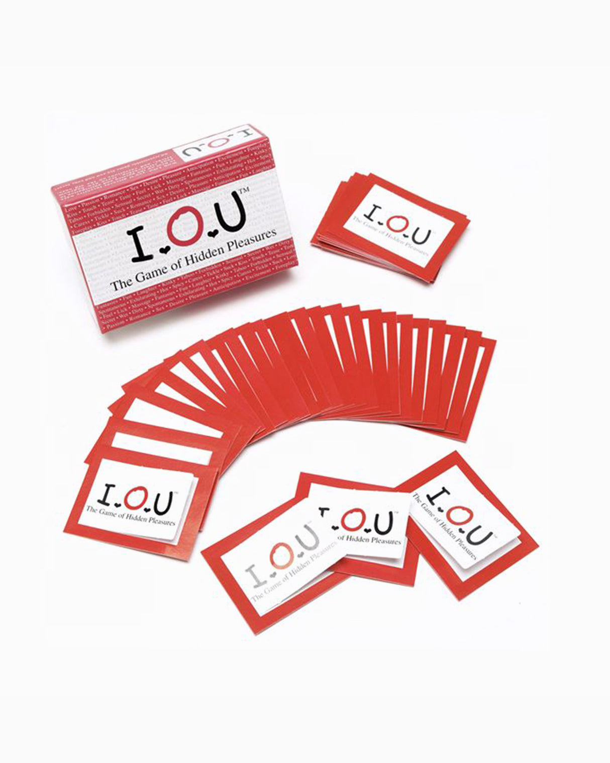 IOU Original Card Game, The Game Of Hidden Pleasure