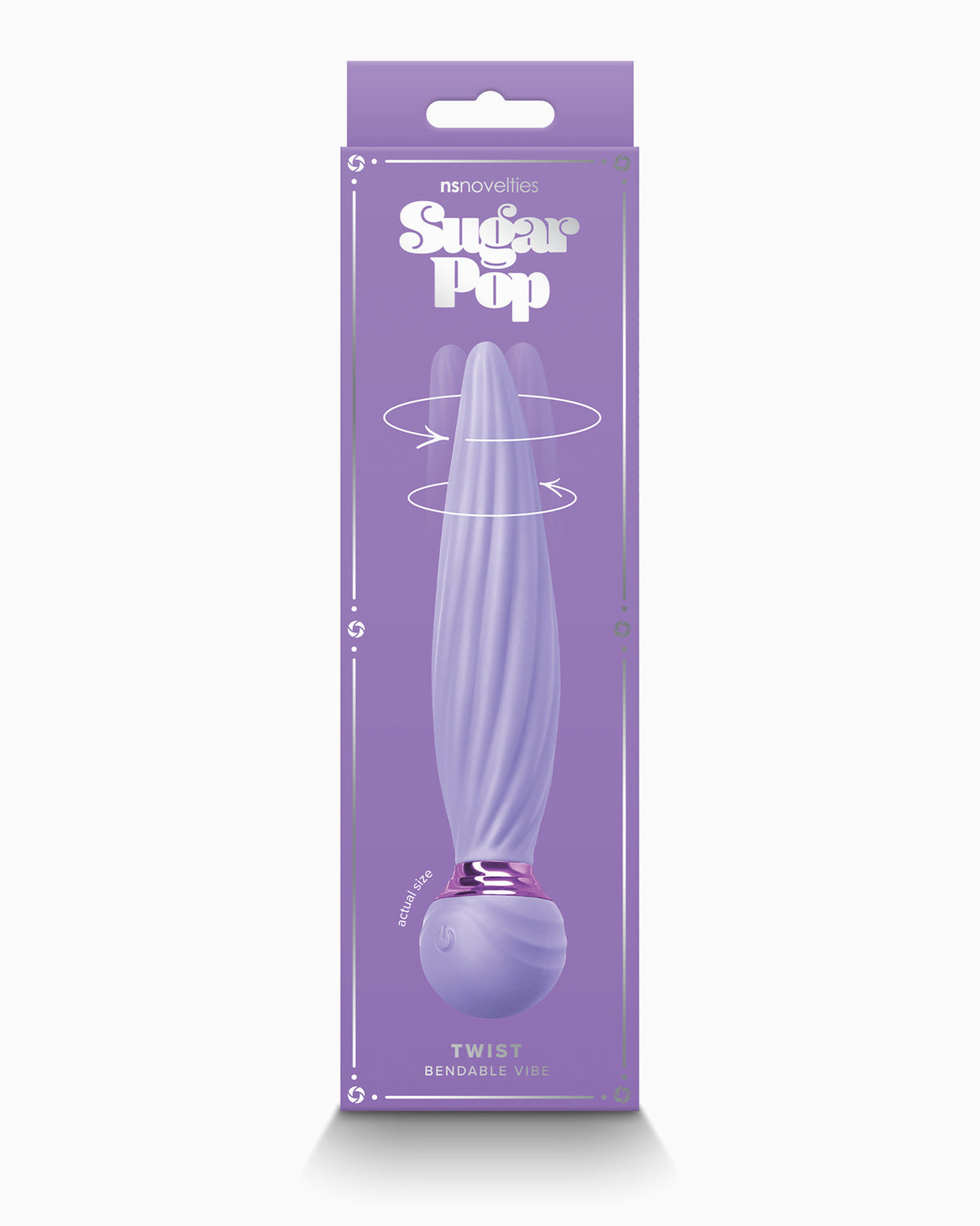 NS Novelties Sugar Pop Twist Insertable Vibrating Wand