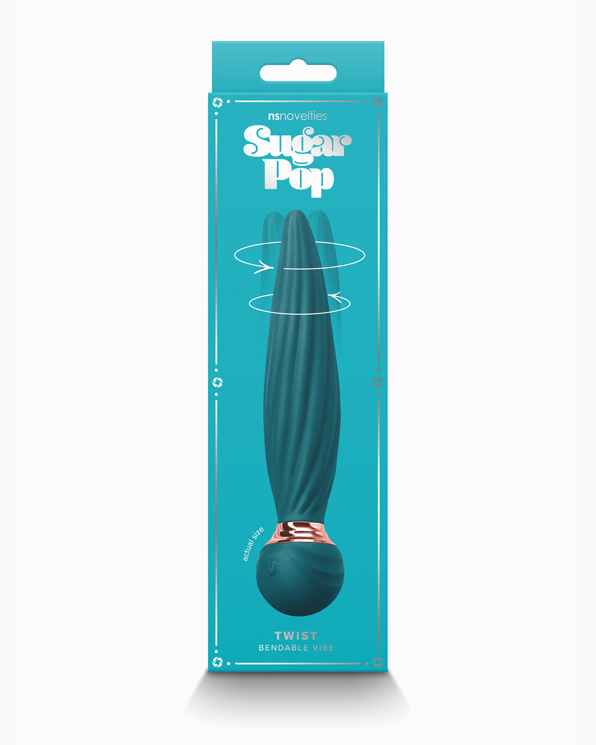 NS Novelties Sugar Pop Twist Insertable Vibrating Wand