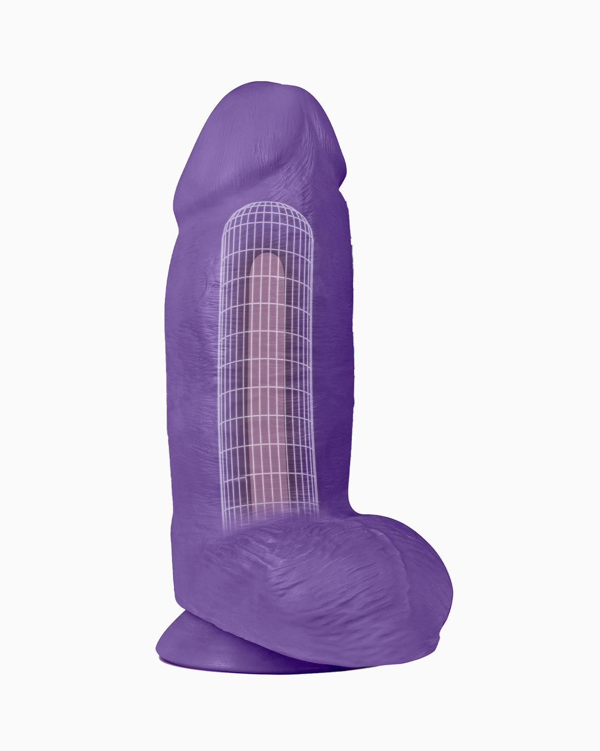 Au Naturel Chub Dildo, 10 Inches