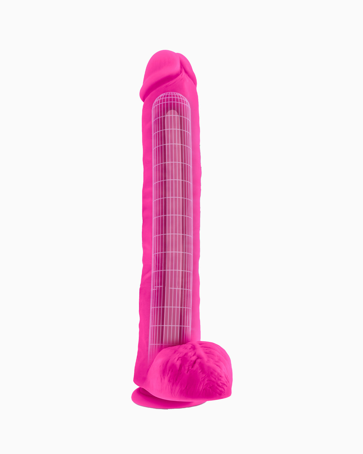 Au Naturel Daddy Dildo, 14 Inches