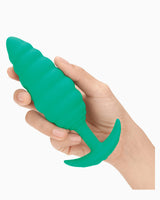 B-Vibe Twist Textured Butt Plug