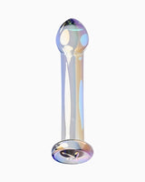 Playboy Jewels King Glass Dildo, 6.5 Inches