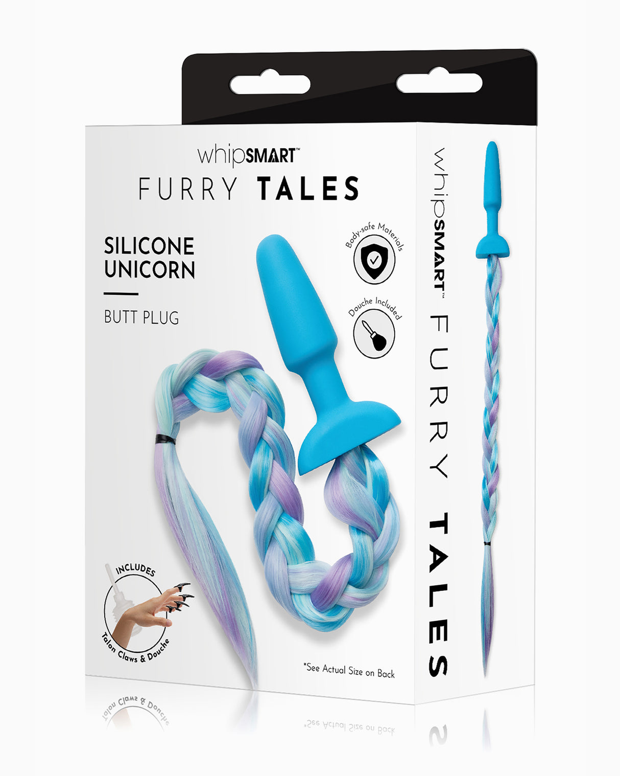 Whipsmart Silicone Unicorn Tail Butt Plug