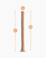 Dr.Skin Dildo, 19 Inches