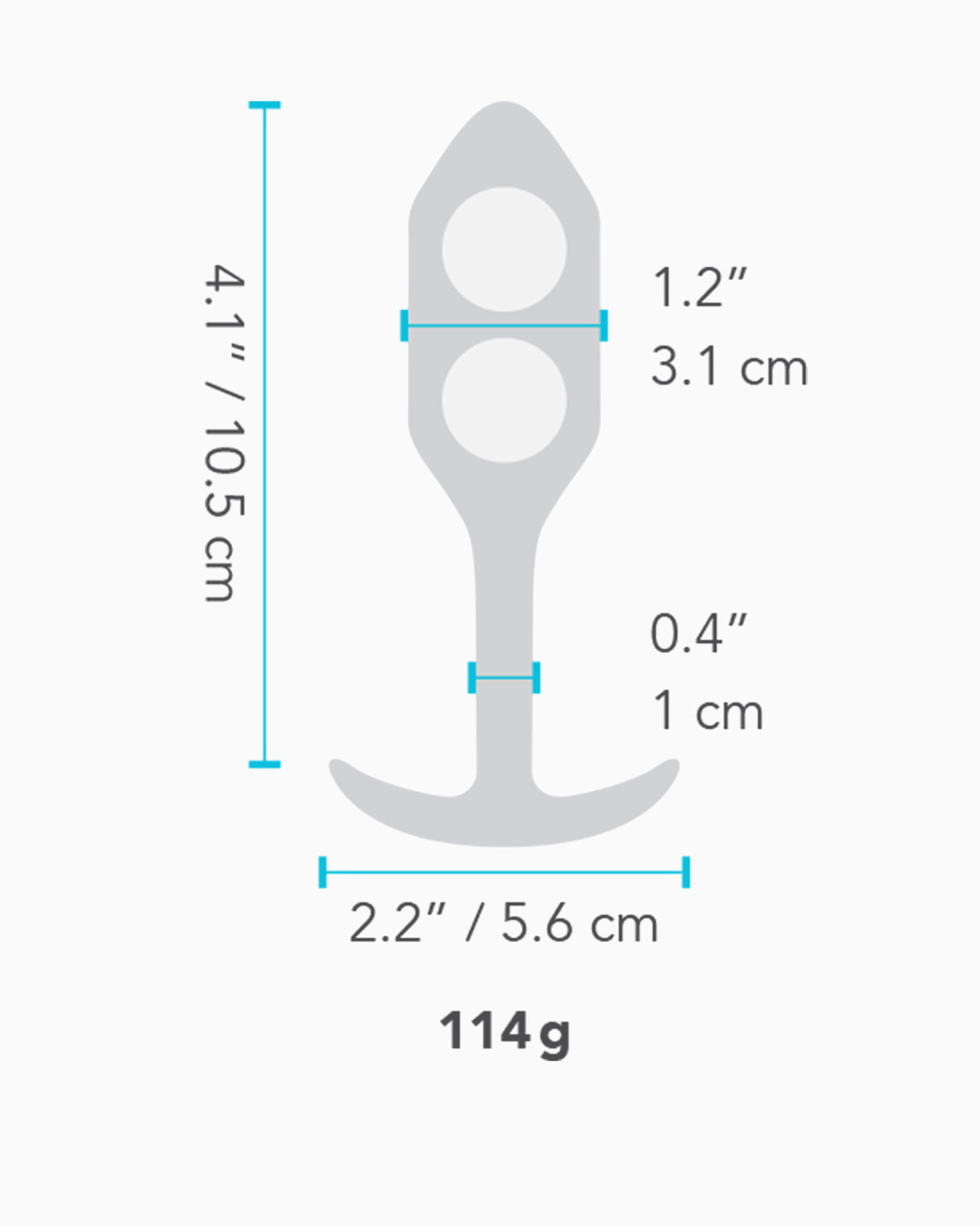 B-Vibe Snug 2 Butt Plug