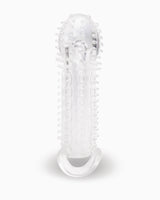 Size-Up Textured Penis Extender With Ball Loop