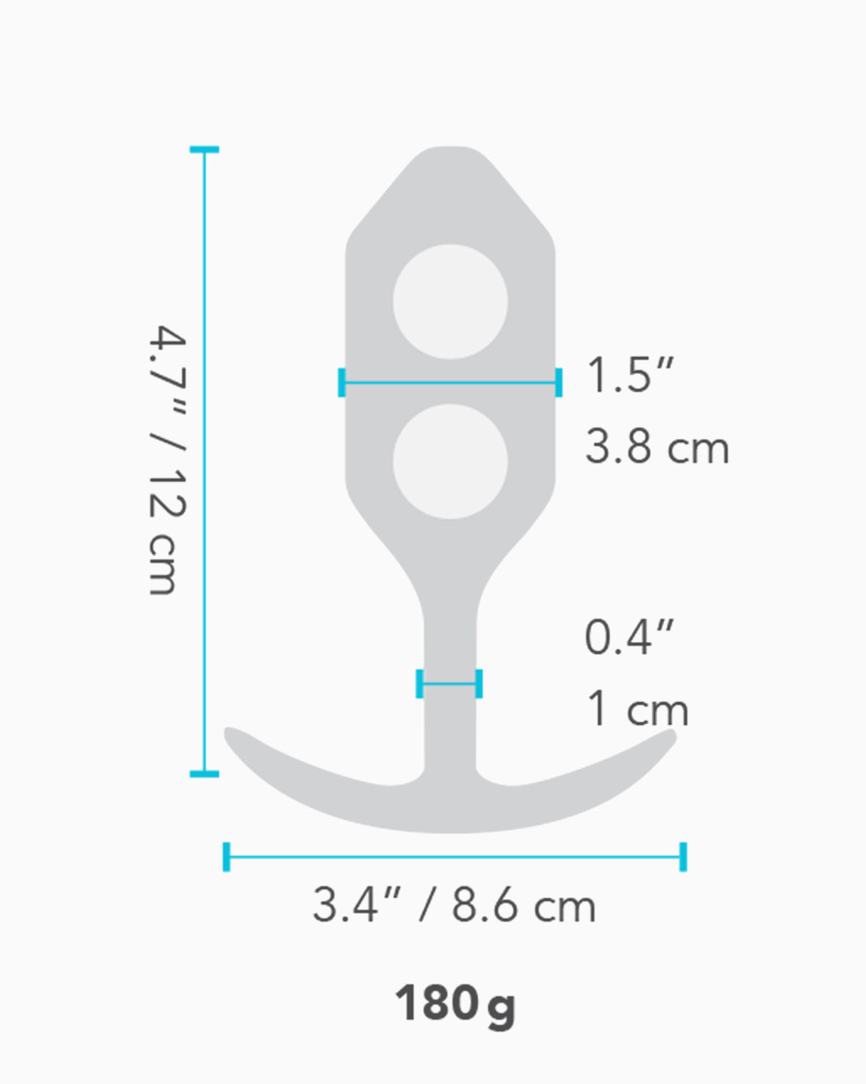 B-Vibe Snug 3 Butt Plug