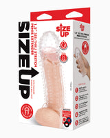 Size-Up Textured Penis Extender With Ball Loop