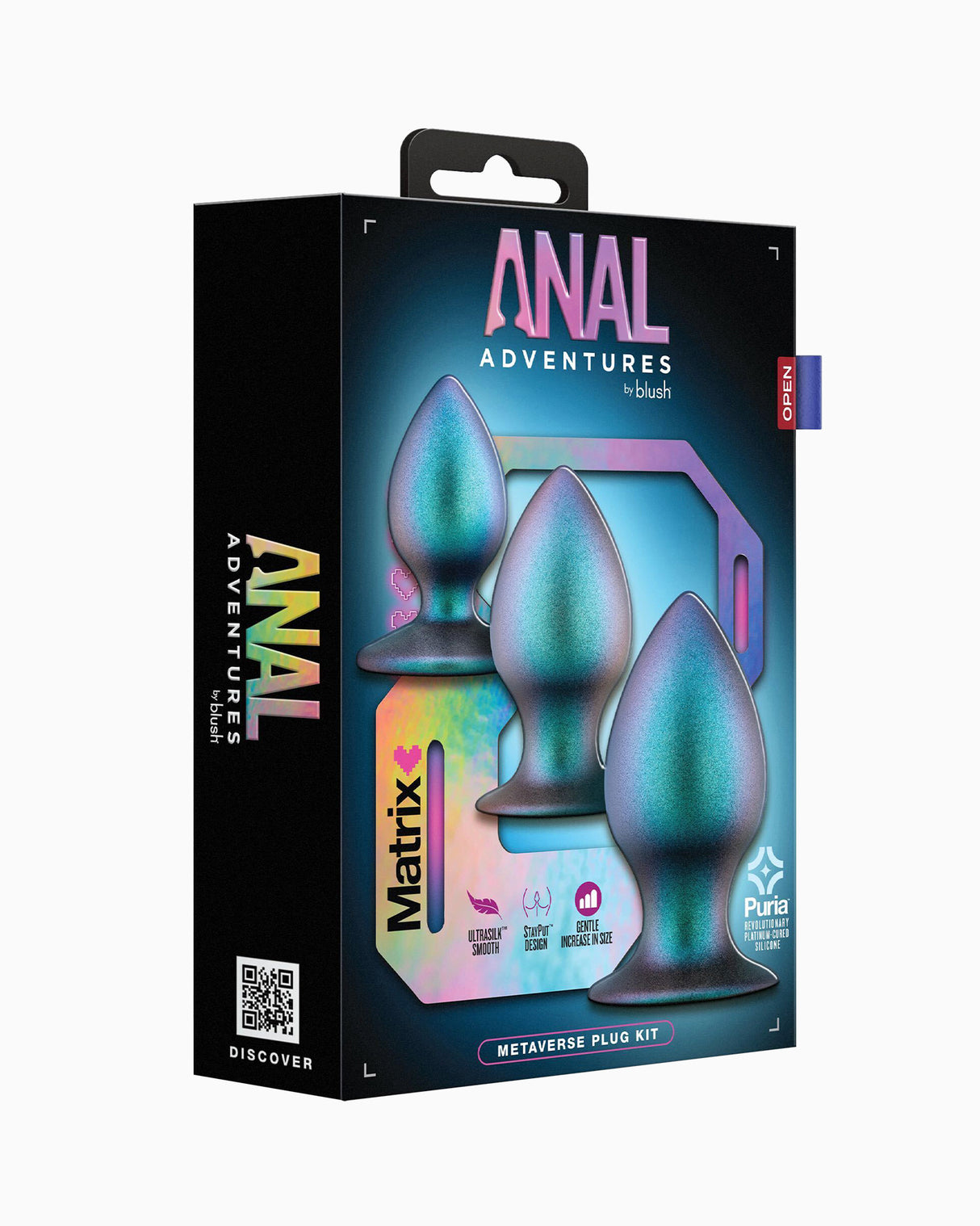 Anal Adventures Metaverse Butt Plug Kit