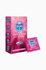 Skins Dots & Ribs Condoms