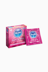 Skins Dots & Ribs Condoms