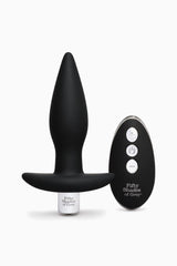 Fifty Shades of Grey Relentless Vibrations Remote Control Butt Plug