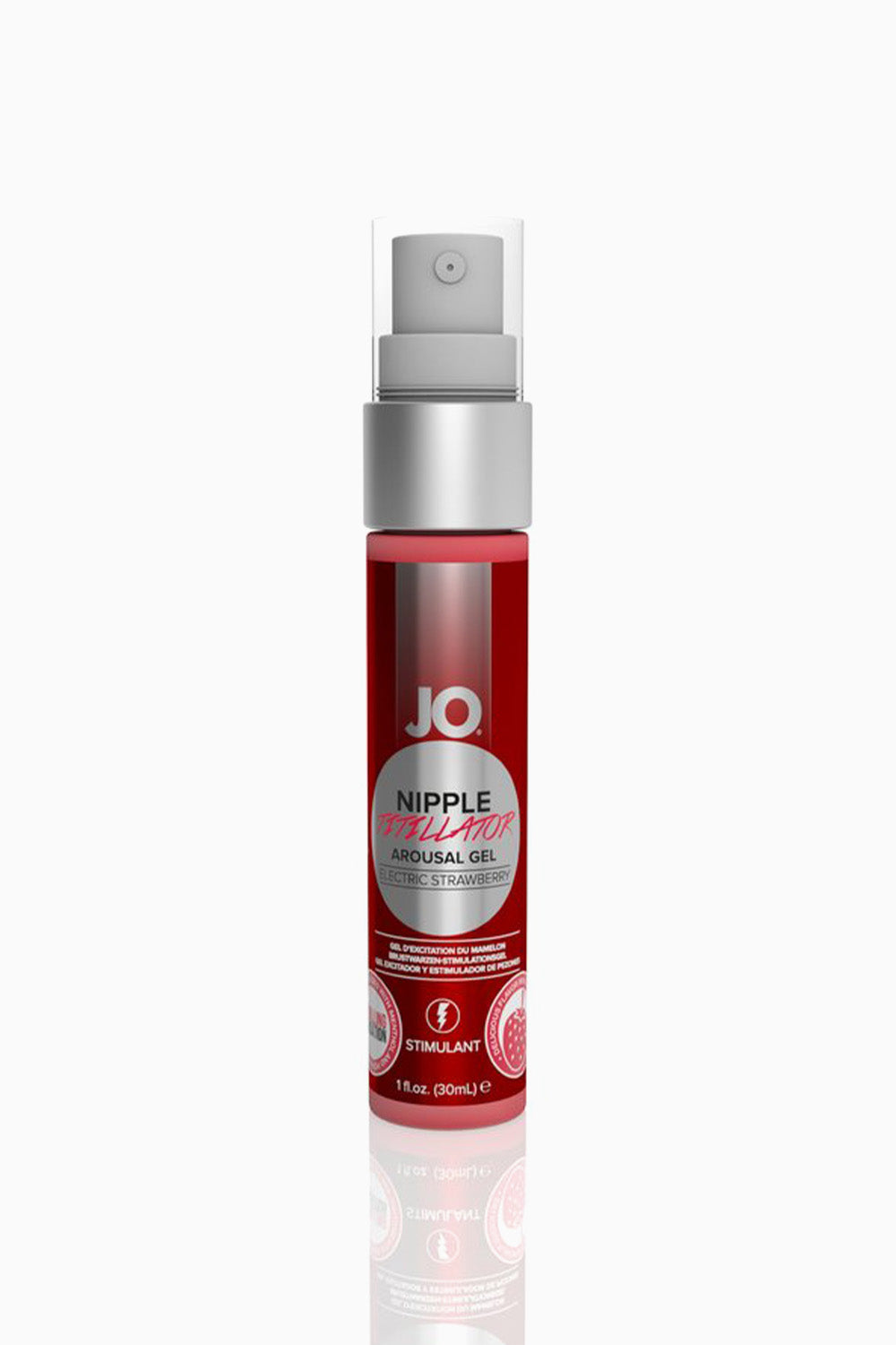 System JO Nipple Titillator Strawberry Arousal Gel