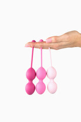 FemmeFit Advanced Pelvic Muscle Training Set of 3 Kegel Balls