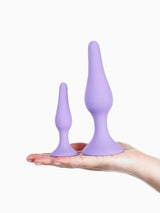 Pillow Talk Slick Butt Plug Set